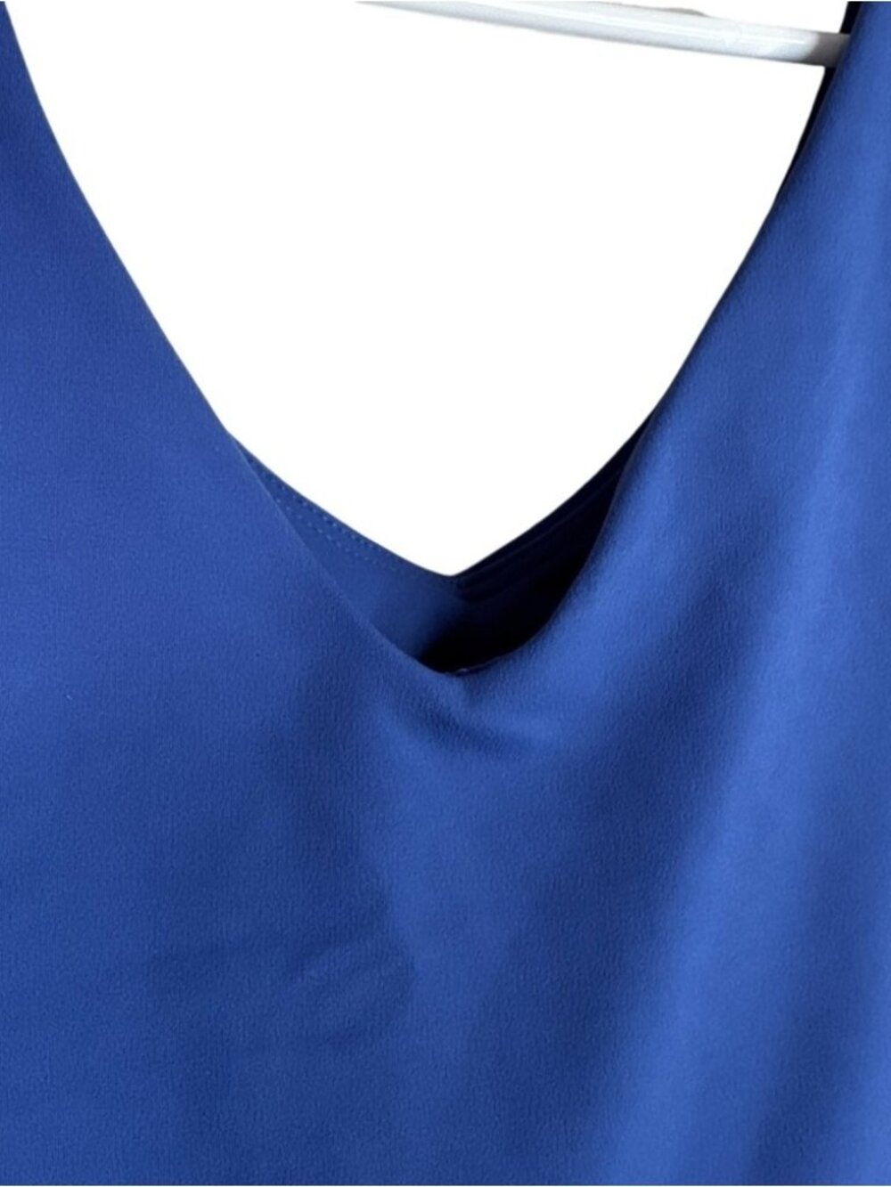 V Neck Tank Purple Medium - Picture 2 of 3